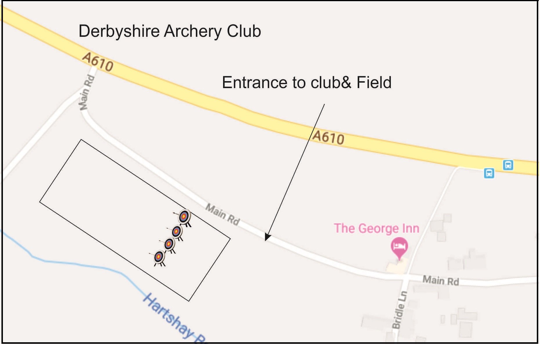 Find us Derbyshire Archery Club